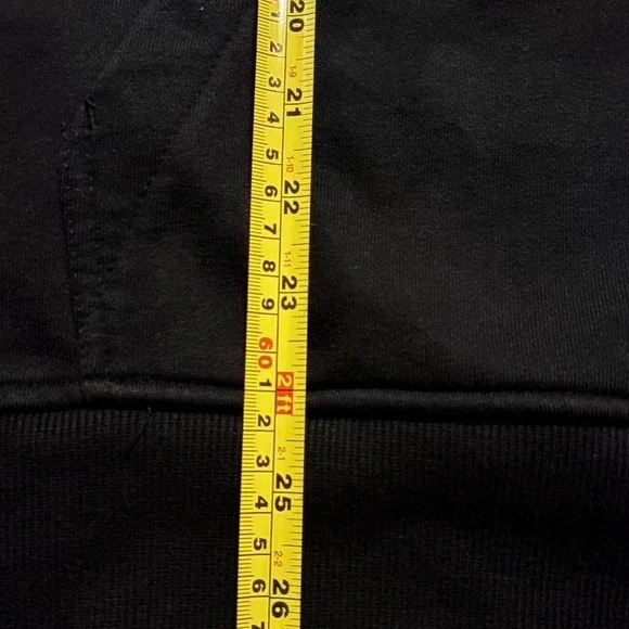 ICECREAM Black and grey with light blue fox hoodie MEN SIZE L - Picture 4 of 5